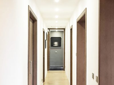 Entrée courbe